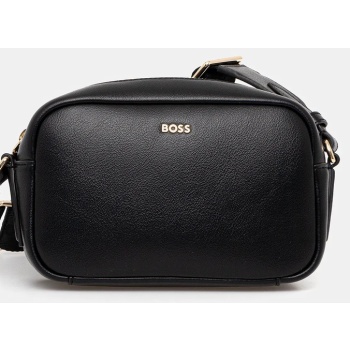 τσάντα boss χρώμα μαύρο, 50547765 κύριο υλικό 62%