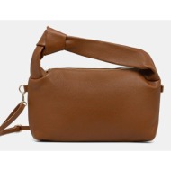 δερμάτινη τσάντα answear.lab χρώμα: καφέ 100% φυσικό δέρμα