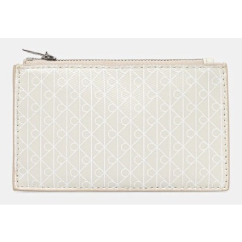 πορτοφόλι calvin klein χρώμα άσπρο, lv04f1084g 70%