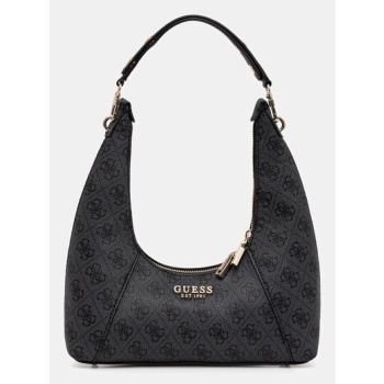 τσάντα guess calista χρώμα γκρι, hwsg73 34170 κύριο υλικό