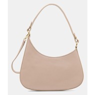 δερμάτινη τσάντα answear.lab χρώμα: καφέ 100% φυσικό δέρμα