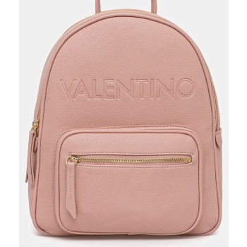 σακίδιο πλάτης valentino bags χρώμα ροζ, vbs9eo21 100%