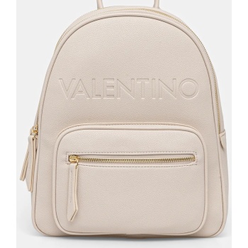 σακίδιο πλάτης valentino bags χρώμα μπεζ, vbs9eo21 100%