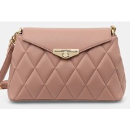 τσάντα valentino bags χρώμα: ροζ, vbs9ba09 κύριο υλικό: 100% πολυουρεθάνη
φόδρα: 100% πολυεστέρας
εφ