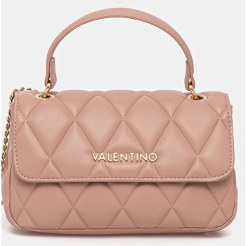 τσάντα valentino bags χρώμα ροζ, vbs9ba10 κύριο υλικό