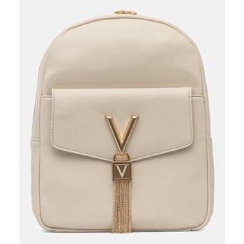 σακίδιο πλάτης valentino bags χρώμα μπεζ, vbs9ak20 100%