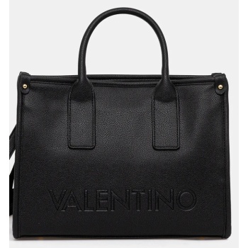 τσάντα valentino bags χρώμα μαύρο, vbs9eo04 κύριο υλικό
