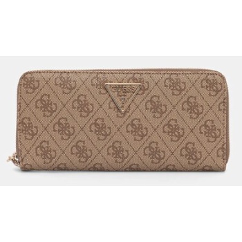 πορτοφόλι guess laurel χρώμα μπεζ, swsg74 59146 υλικό 1