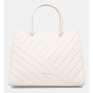 τσάντα morgan χρώμα: μπεζ, 2cama κύριο υλικό: 100% πολυουρεθάνη
φόδρα: 100% πολυεστέρας