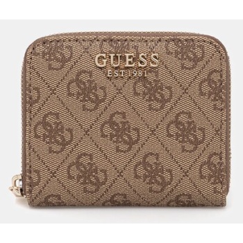 πορτοφόλι guess laurel χρώμα μπεζ, swsg74 59137 κύριο