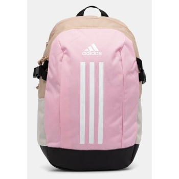 σακίδιο πλάτης adidas χρώμα ροζ, jx6562 κύριο υλικό 100%