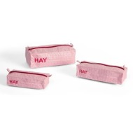 σετ τσαντάκια hay candy mono wash bag 3-pack χρώμα: ροζ : 100% ανακυκλωμένο πλαστικό