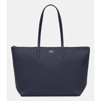 τσάντα lacoste χρώμα ναυτικό μπλε, nf1888pk κύριο υλικό