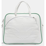 τσάντα adidas originals bowling bag χρώμα: άσπρο, jx7870 κύριο υλικό: 100% πολυουρεθάνη
φόδρα: 100% 