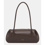 δερμάτινη τσάντα yuzefi oyster χρώμα: καφέ, yuzrs25-hb-oysb-l038 κύριο υλικό: φυσικό δέρμα
φόδρα: 60