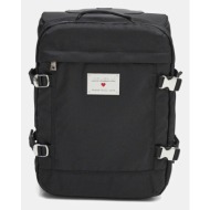 βαλίτσα love moschino χρώμα: μαύρο, jc5110pp1nln100a 80% πολυεστέρας, 20% pu - πολυουρεθάνη