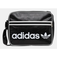 τσάντα adidas originals χρώμα: μαύρο, jw3346 κύριο υλικό: 100% πολυουρεθάνη
φόδρα: 100% πολυεστέρας
