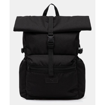 σακίδιο πλάτης puma χρώμα μαύρο, 91875 100% πολυεστέρας με