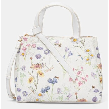 τσάντα aldo χρώμα μπεζ, zaria.932 100% πολυουρεθάνη