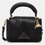 τσάντα aldo χρώμα: μαύρο, topluxe.006 κύριο υλικό: 100% πολυουρεθάνη
φόδρα: 100% ανακυκλωμένο πολυαι