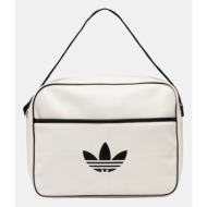 τσάντα adidas originals airliner χρώμα: άσπρο, jx0253 κύριο υλικό: 100% πολυουρεθάνη
φόδρα: 100% πολ