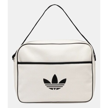 τσάντα adidas originals airliner χρώμα άσπρο, jx0253 κύριο