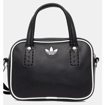τσάντα adidas originals adicolor χρώμα μαύρο, jx7872 κύριο