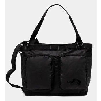 τσάντα the north face base camp voyager χρώμα μαύρο