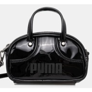 τσάντα puma 1976 micro grip χρώμα: μαύρο, 91824 100% πολυεστέρας