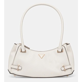 τσάντα guess rosalba χρώμα μπεζ, hwzg96 57170 υλικό 1