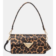 τσάντα aldo χρώμα καφέ ...