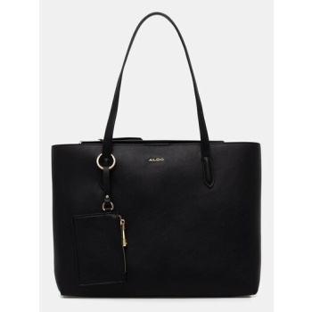 τσάντα aldo χρώμα μαύρο, ysabelle.001 100% πολυουρεθάνη