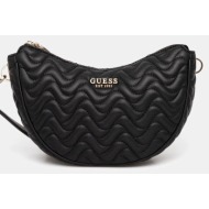 τσάντα guess melisandra χρώμα: μαύρο, hwqg96 53180 κύριο υλικό: 100% πολυουρεθάνη
φόδρα: 100% πολυεσ