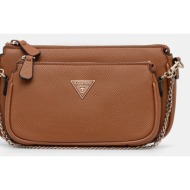 τσάντα guess noelle χρώμα: καφέ, hwzg96 72710 κύριο υλικό: 100% πολυουρεθάνη
φόδρα: 100% πολυεστέρας