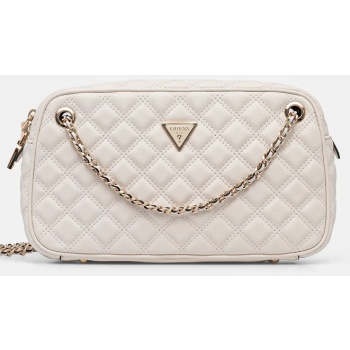 τσάντα guess giully χρώμα άσπρο, hwqg96 73080 κύριο υλικό