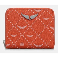 πορτοφόλι zadig&voltaire χρώμα: πορτοκαλί, lwsg03640 υλικό 1: 67% πολυουρεθάνη, 33% πολυεστέρας
υλικ