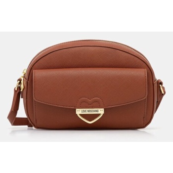 τσάντα love moschino χρώμα πορτοκαλί, jc4180pp1nle0312