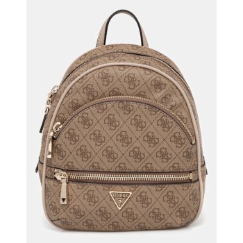 σακίδιο πλάτης guess manhattan χρώμα μπεζ, hwsg71 18320
