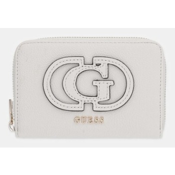 πορτοφόλι guess calebra χρώμα μπεζ, swbg95 36140 κύριο