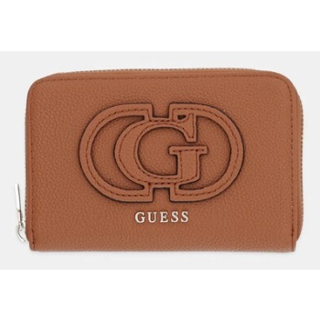 πορτοφόλι guess calebra χρώμα καφέ, swbg95 36140 κύριο