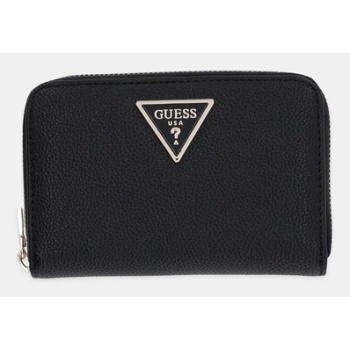 πορτοφόλι guess laurel χρώμα μαύρο, swbg74 59140 κύριο