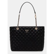 τσάντα guess giully χρώμα: μαύρο, hwqg96 73240 κύριο υλικό: 100% πολυουρεθάνη
φόδρα: 100% πολυεστέρα