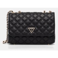 τσάντα guess giully χρώμα: μαύρο, hwqg96 73200 κύριο υλικό: 100% πολυουρεθάνη
φόδρα: 100% πολυεστέρα