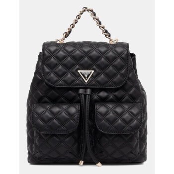 σακίδιο πλάτης guess giully χρώμα μαύρο, hwqg96 73330