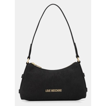 τσάντα love moschino χρώμα μαύρο, jc4169pp1nlb0000 κύριο