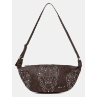 τσάντα desigual poker face munste χρώμα: καφέ, 25waxp33 κύριο υλικό: 100% πολυουρεθάνη
φόδρα: 100% π