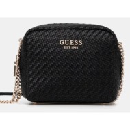 τσάντα guess mirema χρώμα: μαύρο, hwwg96 31140 κύριο υλικό: 100% πολυουρεθάνη
φόδρα: 100% πολυεστέρα