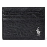 δερμάτινη θήκη για κάρτες polo ralph lauren χρώμα: μαύρο, 405931677 κύριο υλικό: 100% φυσικό δέρμα
φ