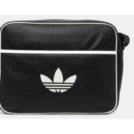 τσάντα adidas originals airliner χρώμα: μαύρο, jx0251 κύριο υλικό: 100% πολυουρεθάνη
φόδρα: 100% πολ