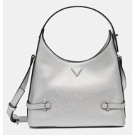 τσάντα guess rosalba χρώμα: ασημί, hwmy96 57010 κύριο υλικό: 100% pu - πολυουρεθάνη
φόδρα: 100% πολυ